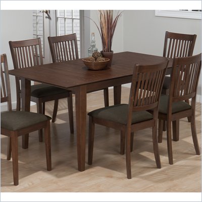 Jofran 493 Series Rectangle Dining Table in Wayland Brown Ash Finish