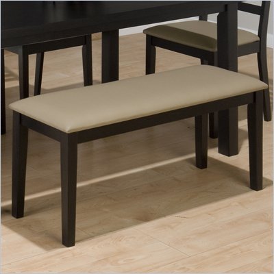 Jofran 596 Series Stone Faux Leather Dining Bench