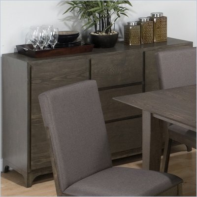 Jofran 728 Series Server in Antique Gray Ash Finish