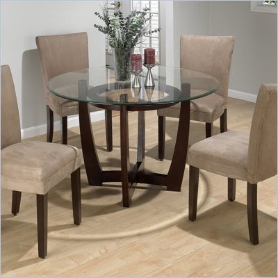 Jofran 5 Piece Dining Set in Carlsbad Cherry