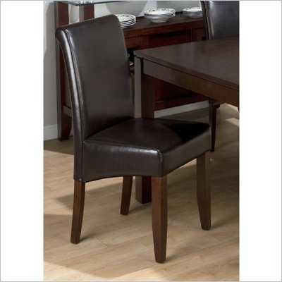 Jofran 888 Series Bonded Leather Parson Chair (Set of 2)