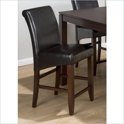 Jofran 888 Series Leather Counter Height Stool (Set of 2)