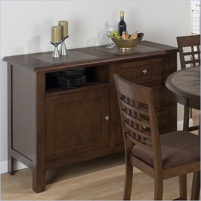 Jofran 976 Series Server Sideboard in Caleb Brown Finish
