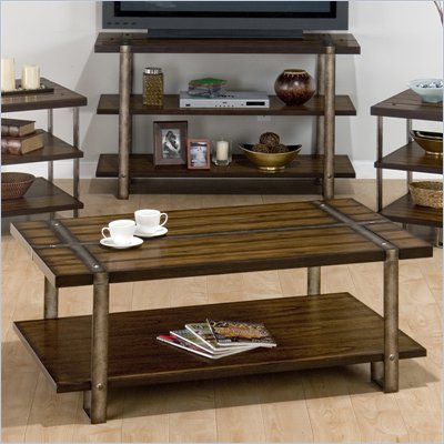 Jofran Malden Rectangle CoffeeTable in Brown