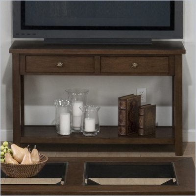 Jofran Xavier TV Stand in Birch Finish