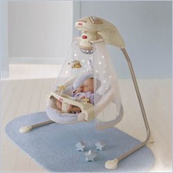 Fisher Price Papasan Starlight Cradle Swing