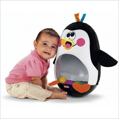 Fisher Price Go Baby Go Bat & Wobble Penguin