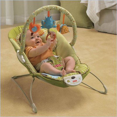Fisher Price Precious Planet Green Meadows Bouncer