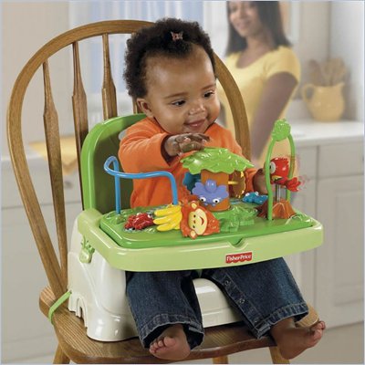 Fisher Price Rainforest Healthy Care Booster Seat