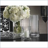 Zodax West of Tangiers Portico Hexagonal Glass Tall Hurricane/Vase