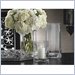 Zodax West of Tangiers Portico Hexagonal Glass Tall Hurricane/Vase