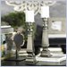 Zodax Nickel Pewter Candle Holder