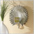 Zodax Organic Fusion Palm Frond Aluminum Candle Wall Sconce