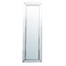Abbyson Living Beama Glass and Wood Mirror in Silver