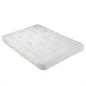 Wolf USF-2 6 Inch Futon Mattress with 2 Inch Foam Core in Natural