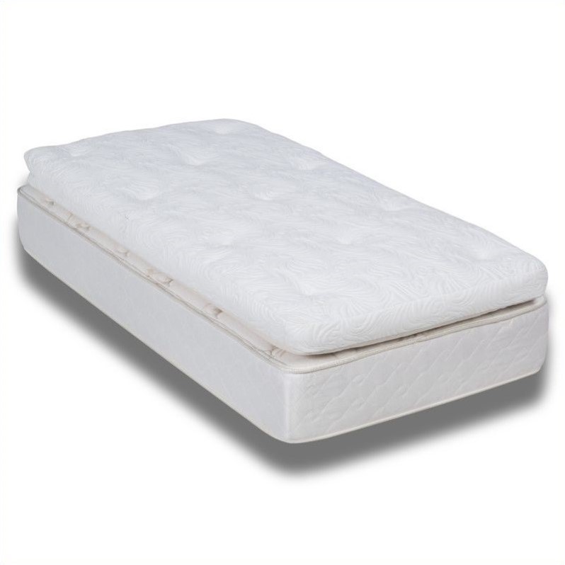 Wolf Maui Mattress Topper in White-King