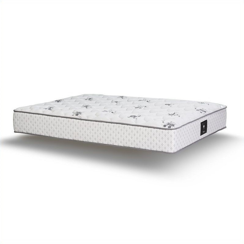 Wolf Tranquility Plush Twin Size Mattress in White