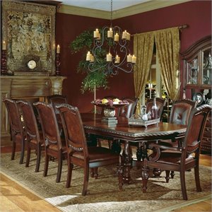  Steve Silver Antoniette 9 pc. Set (Table, 6 Side Chairs & 2 Arm Chairs) 