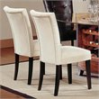ADD TO YOUR SET: Steve Silver Company Matinee Fabric Dining Parson Chair in Beige