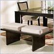 ADD TO YOUR SET: Steve Silver Company Movado Velvet Fabric Bench