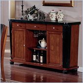 Steve Silver Romo Granite Server