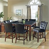 Steve Silver Bello 7 pc. Counter Height Dining Set (Table & 6 Chairs)