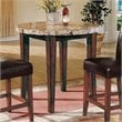 ADD TO YOUR SET: Steve Silver Company Montibello Round Counter Height Table in Rich Cherry Finish