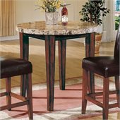 Steve Silver Company Montibello Round Counter Height Table in Rich Cherry Finish