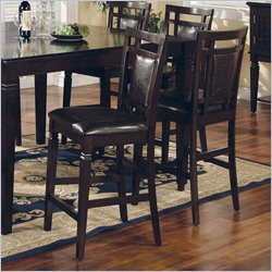 Steve Silver Deluca Dark Merlot Counter Height Side Chair