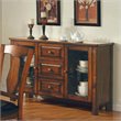 ADD TO YOUR SET: Steve Silver Company Lakewood Rich Oak Server