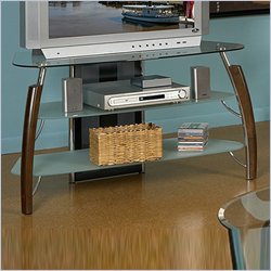 Steve Silver Atlantis Glass Top TV Stand