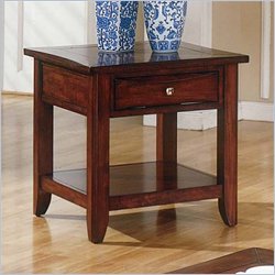 Steve Silver Charleston Dark Cherry End Table Best Price