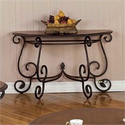 Steve Silver Crowley Cherry Sofa Table Best Price