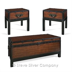 Steve Silver Voyage 3-piece Table Set