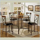 Steve Silver Trisha 5 Piece Counter Dining Table Set