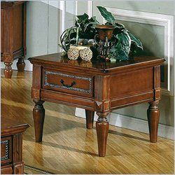 Steve Silver Nantucket Cherry End Table