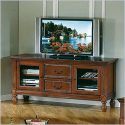 Steve Silver Nantucket TV Cabinet, Cherry