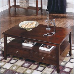 Square Wood Top Coffee Tables 224180 SM2