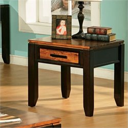 Steve Silver Abaco End Table in Espresso