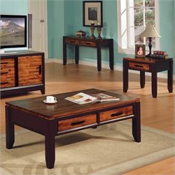 Steve Silver Abaco 3 Piece Set (Coffee Table and 2 End Tables) Best Price