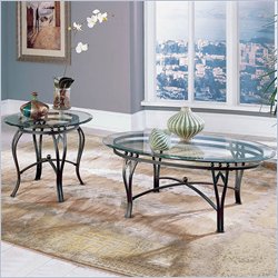 Steve Silver Madrid 3 Piece Set (CoffeeTable & 2 End Tables)