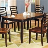 Steve Silver Company Abaco Rectangular Casual Dining Table in Acacia Finish