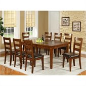 Steve Silver Company Davenport Slate Table with 12 Inch Leaf