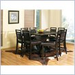 ADD TO YOUR SET: Steve Silver Company Malbec Counter Table with 8mm Black Glass Insert