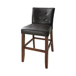 Steve Silver Montibello Bar Chair in Dark Brown