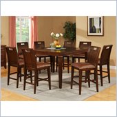 Steve Silver Company Lusaka Counter Table with 18 Inch Leaf