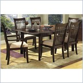 Steve Silver Lexington Table with 12 Inch Leaf in Espresso