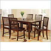 Steve Silver Branson Table with 12 Inch Leaf in Espresso