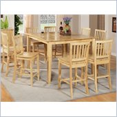Steve Silver Company Branson Counter Table with 12 Leaf in Natural
