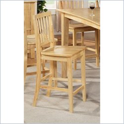 Steve Silver Branson Counter Chair in Natural